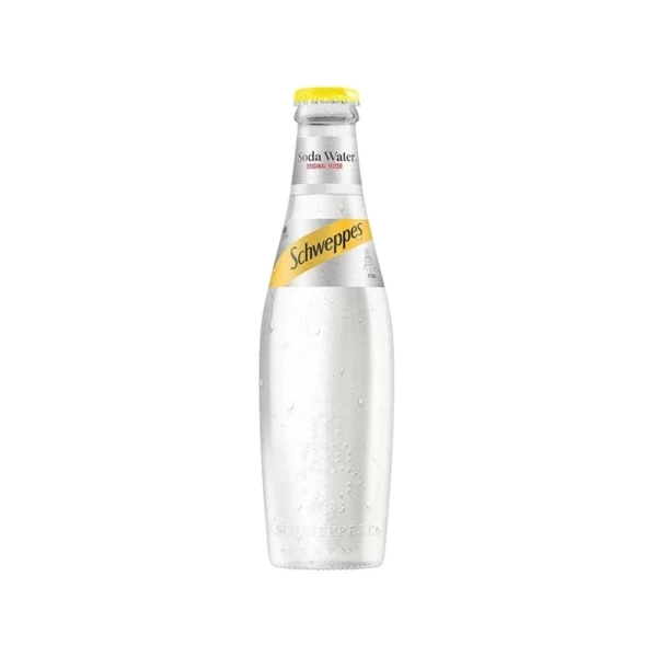 Sweppes Soda Water 250ml - Γυάλινο Μπουκάλι