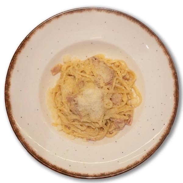 Carbonara con Linguine